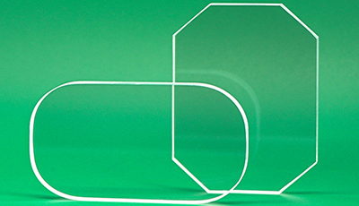 What is the function of sapphire window?